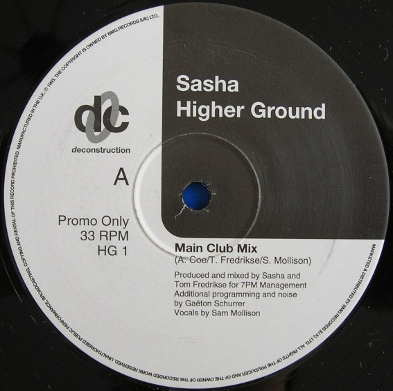 Sasha - Higher Ground | Deconstruction (HG 1)