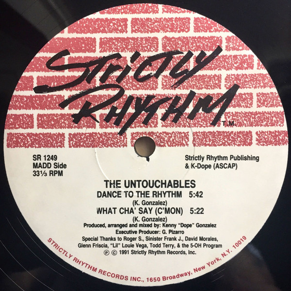 The Untouchables - The Swing Doctor | Strictly Rhythm (SR 1249) - 2