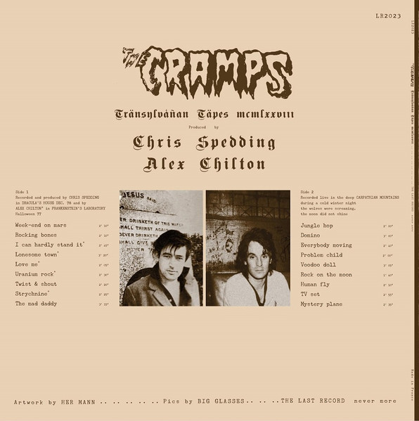 The Cramps - The Last Record II (Tränsylvåñan Täpes MCMLXXVIII) | Not On Label (The Cramps) (LR 2023) - 2 The Cramps - The Last Record II (Tränsylvåñan Täpes MCMLXXVIII) | Not On Label (The Cramps) (LR 2023) - 2