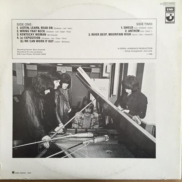 Deep Purple - The Book Of Taliesyn | Harvest (3C 054-04000) - 4