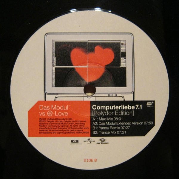 Das Modul Vs. E-Love - Computerliebe 7.1 (Polydor Edition) | Clubland (none) - 4 Das Modul Vs. E-Love - Computerliebe 7.1 (Polydor Edition) | Clubland (none) - 4
