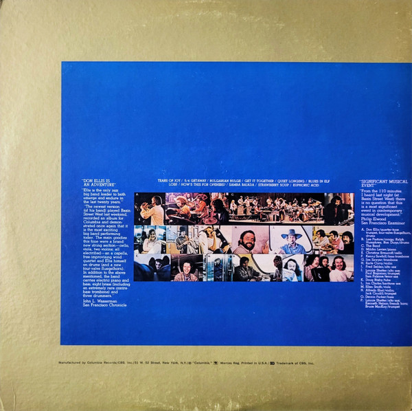 Don Ellis - Tears Of Joy | Columbia (GQ 30927) - 4