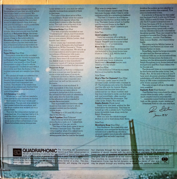 Don Ellis - Tears Of Joy | Columbia (GQ 30927) - 3