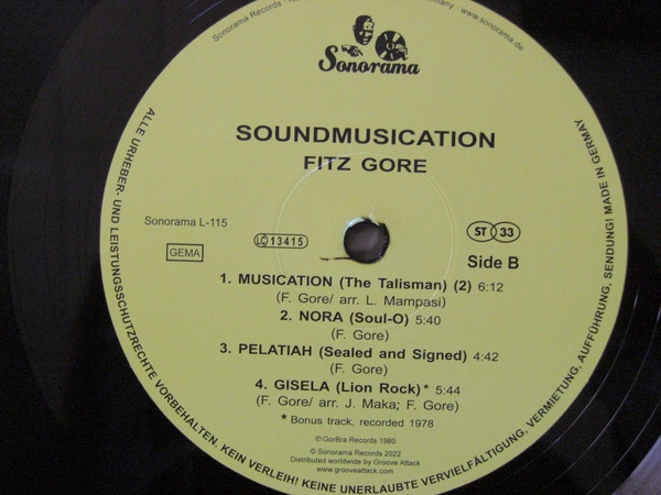 Fitz Gore - Soundmusication | Sonorama (L-115) - 4
