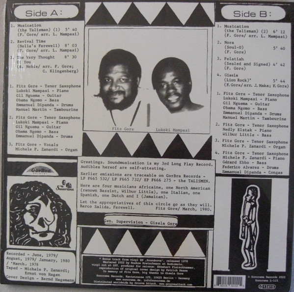 Fitz Gore - Soundmusication | Sonorama (L-115) - 2
