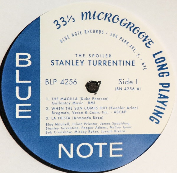 Stanley Turrentine - The Spoiler | Blue Note (BN 4256) - 3