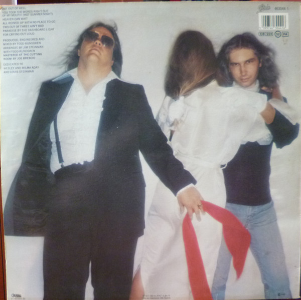 Meat Loaf - Bat Out Of Hell | Epic (EPC 463044 1)