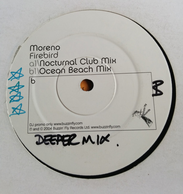 Moreno - Firebird | Buzzin' Fly Records (008BUZZ)