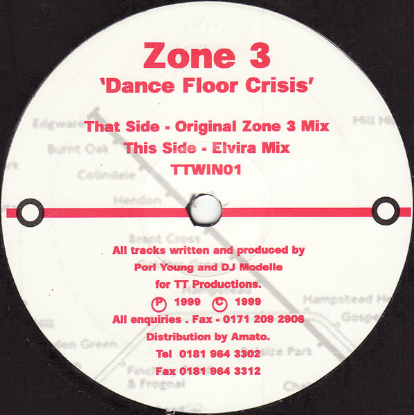 Zone 3 - Dance Floor Crisis | Central Line Recordings (TTWIN01) - main Zone 3 - Dance Floor Crisis | Central Line Recordings (TTWIN01) - main