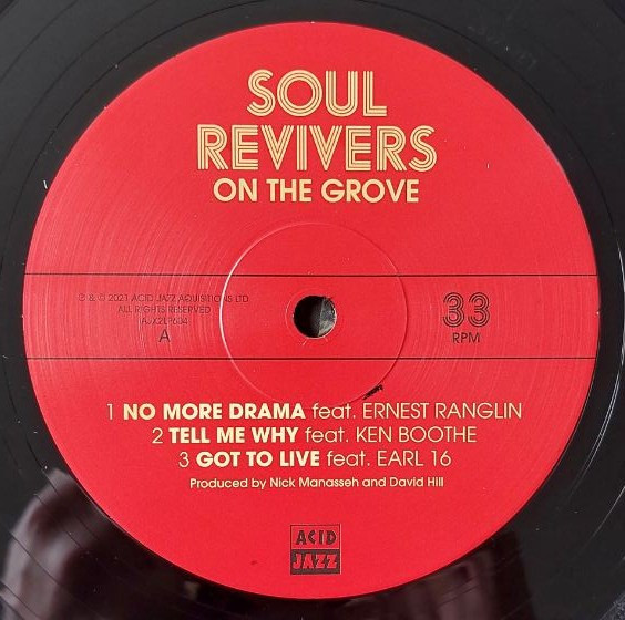 Soul Revivers - On The Grove | Acid Jazz (AJX2LP604) - main Soul Revivers - On The Grove | Acid Jazz (AJX2LP604) - main