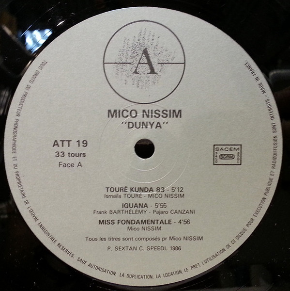 Mico Nissim - Dunya | Attitude (ATT 19) - 4