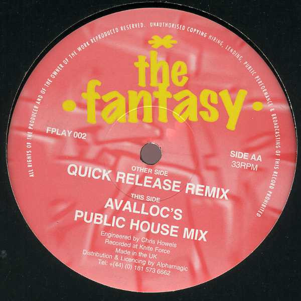 Unknown Artist - The Fantasy | Fair Play (FPLAY 002) - main Unknown Artist - The Fantasy | Fair Play (FPLAY 002) - main