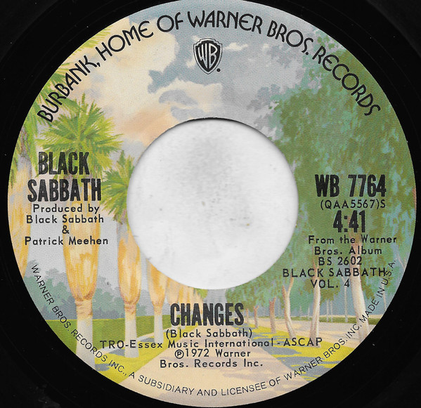 Black Sabbath - Sabbath, Bloody Sabbath | Warner Bros. Records (WB 7764)