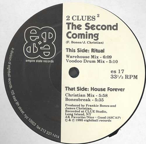 2 Clues - The Second Coming | Empire State Records (ES 17) - main
