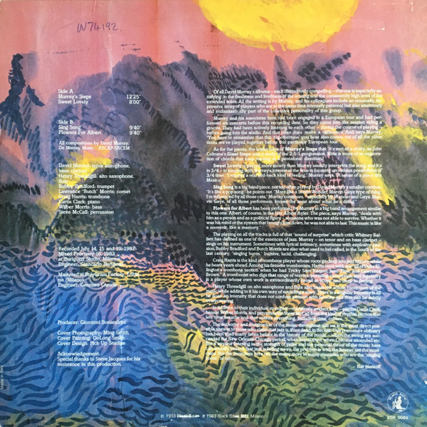 David Murray Octet - Murray's Steps | Black Saint (BSR 0065) - 2 David Murray Octet - Murray's Steps | Black Saint (BSR 0065) - 2