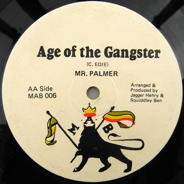 Mr. Palmer - Age Of The Gangster / Television | Mab Records International (MAB 006) - 4