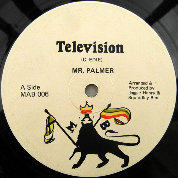Mr. Palmer - Age Of The Gangster / Television | Mab Records International (MAB 006) - 3