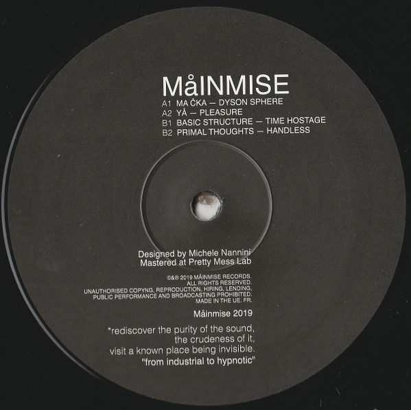 Various - Untitled | Måinmise Records (MMRVA004)