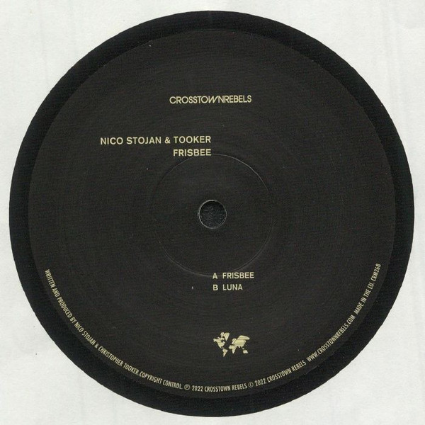 Nico Stojan , Tooker - Frisbee | Crosstown Rebels (CRM 268) - 2 Nico Stojan , Tooker - Frisbee | Crosstown Rebels (CRM 268) - 2