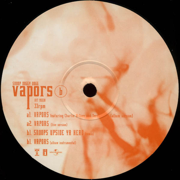 Snoop Dogg - Vapors | Death Row Records (INT 95530) - 4 Snoop Dogg - Vapors | Death Row Records (INT 95530) - 4