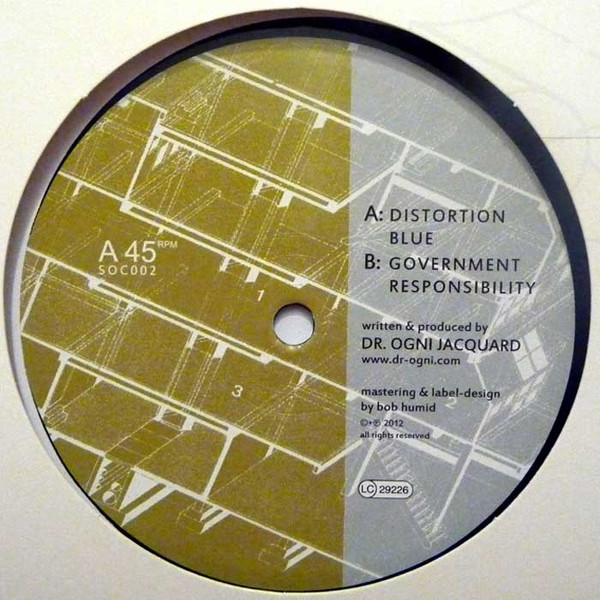 Dr. Ogni Jacquard - Distortion Blue | Société 4/4 Recordings (SOC002)