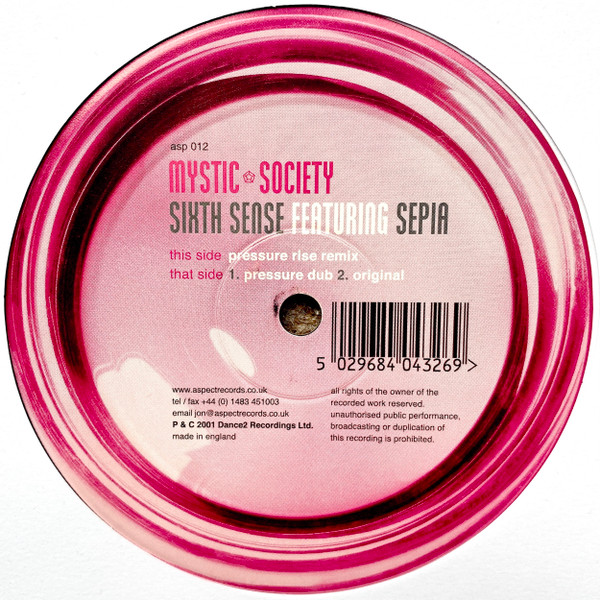 Sixth Sense - Mystic Society | Aspect (ASP012) - 3 Sixth Sense - Mystic Society | Aspect (ASP012) - 3