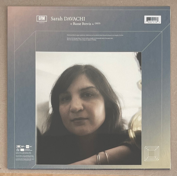 Sarah Davachi / François Bonnet - Basse Brevis / Banshee | Portraits GRM (SPGRM 014) Sarah Davachi / François Bonnet - Basse Brevis / Banshee | Portraits GRM (SPGRM 014)