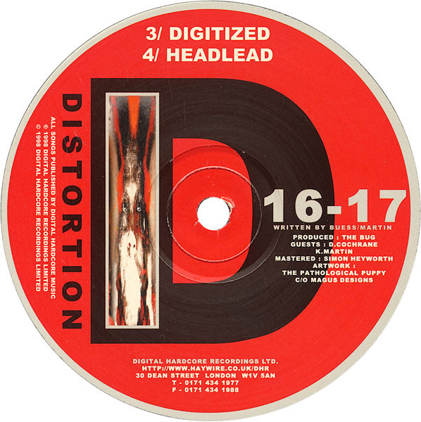 16-17 - Human Distortion | Digital Hardcore Recordings (DHR) (DHR 19) - 4