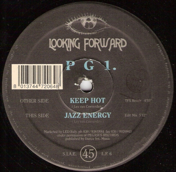 P G 1. - Keep Hot | Looking Forward (L.F. 6)