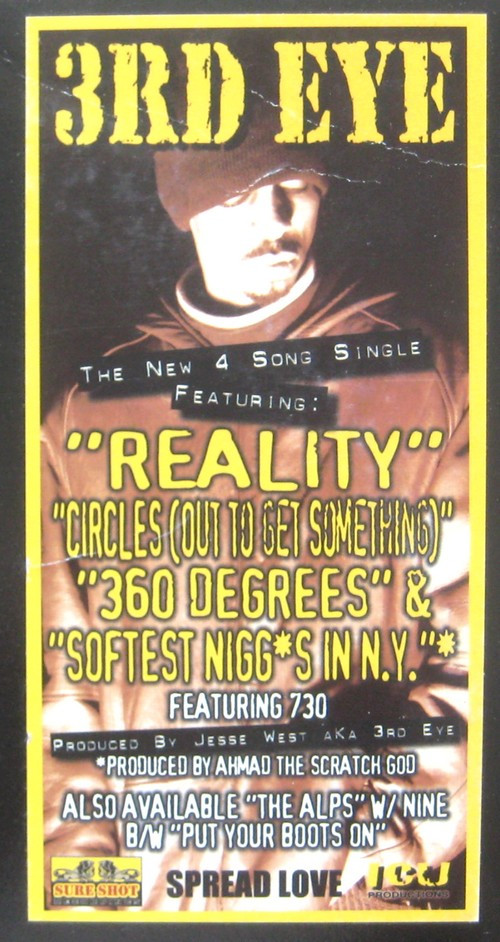 3rd Eye - Reality | Sure Shot Recordings (SSR-008)