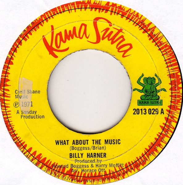 Billy Harner - What About The Music | Kama Sutra (2013 029) - 2