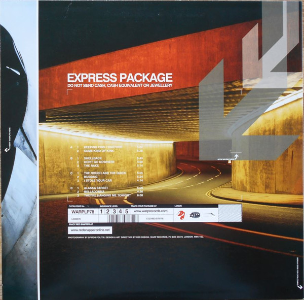 Red Snapper - Our Aim Is To Satisfy Red Snapper | Warp Records (WARPLP78) - 2