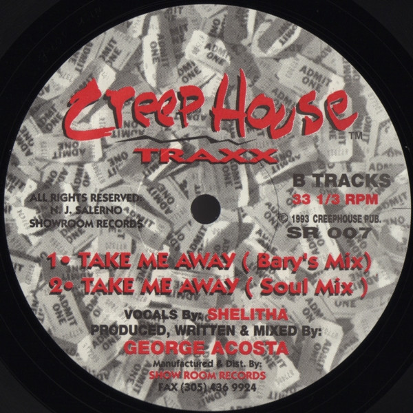 George Acosta - Reaching / Take Me Away | Creep House Traxx (SR 007) - 2