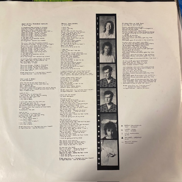 Bourgeois Tagg - Yoyo | Island Records (ISL 1144) - 3