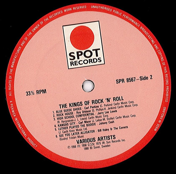 Various - The Kings Of Rock 'N' Roll | Spot Records (SPR 8567) - 4 Various - The Kings Of Rock 'N' Roll | Spot Records (SPR 8567) - 4
