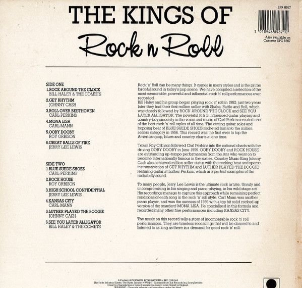 Various - The Kings Of Rock 'N' Roll | Spot Records (SPR 8567) - 2 Various - The Kings Of Rock 'N' Roll | Spot Records (SPR 8567) - 2