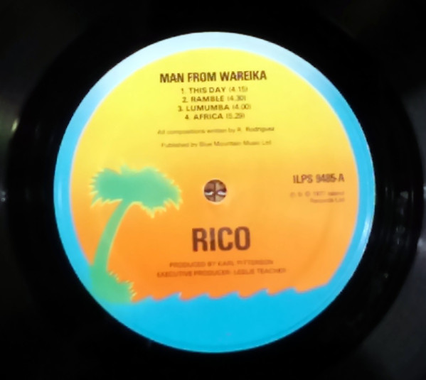 Rico Rodriguez - Man From Wareika | Island Records (ILPS 9485) - 3 Rico Rodriguez - Man From Wareika | Island Records (ILPS 9485) - 3