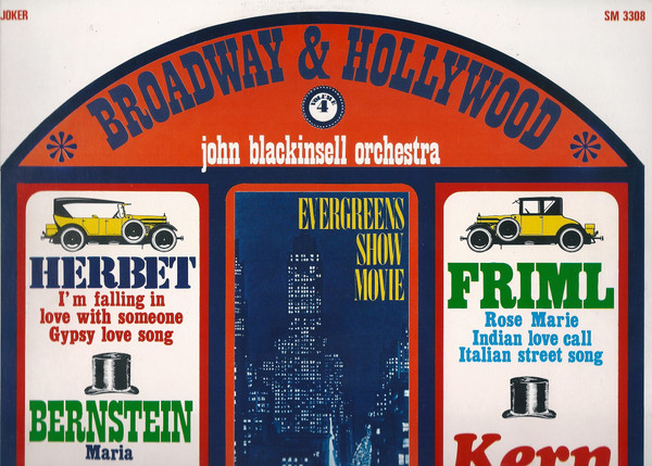 John Blackinsell Orchestra - Broadway & Hollywood | Joker (SM 3308)