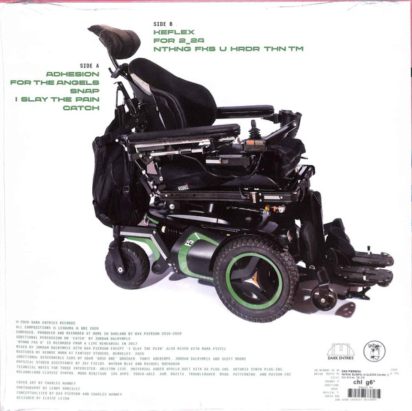 Dax Pierson - Nerve Bumps (A Queer Divine Dissatisfaction) | Dark Entries (DE-278) - 2