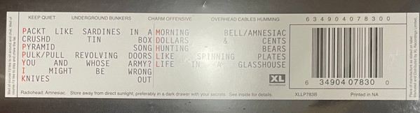 Radiohead - Amnesiac | XL Recordings (XLLP783B) - 3