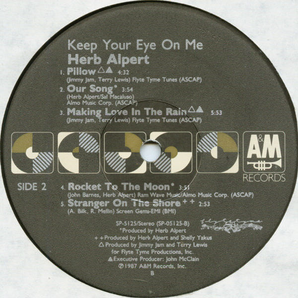 Herb Alpert - Keep Your Eye On Me | A&M Records (SP-5125) - 4 Herb Alpert - Keep Your Eye On Me | A&M Records (SP-5125) - 4