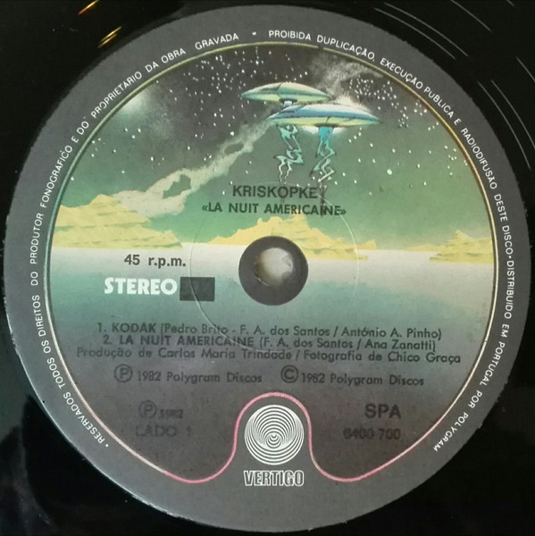 Cristiana Kopke - La Nuit Americaine | Vertigo (6400 700) - 3