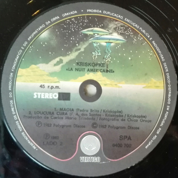 Cristiana Kopke - La Nuit Americaine | Vertigo (6400 700) - 4