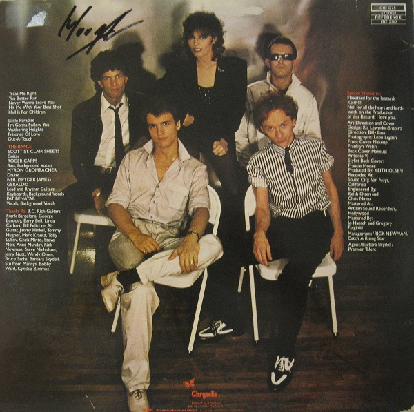 Pat Benatar - Crimes Of Passion | Chrysalis (CHE 1275) - 2