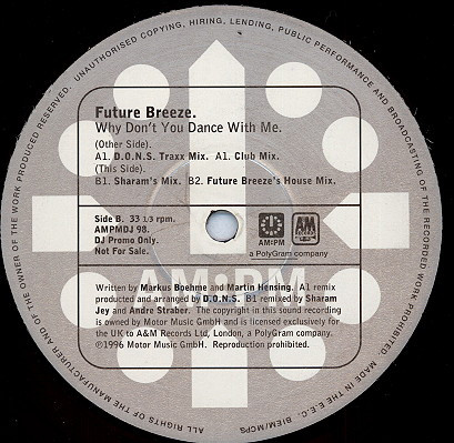 Future Breeze - Why Dont You Dance With Me | AM:PM (AMPMDJ 98) - main Future Breeze - Why Dont You Dance With Me | AM:PM (AMPMDJ 98) - main
