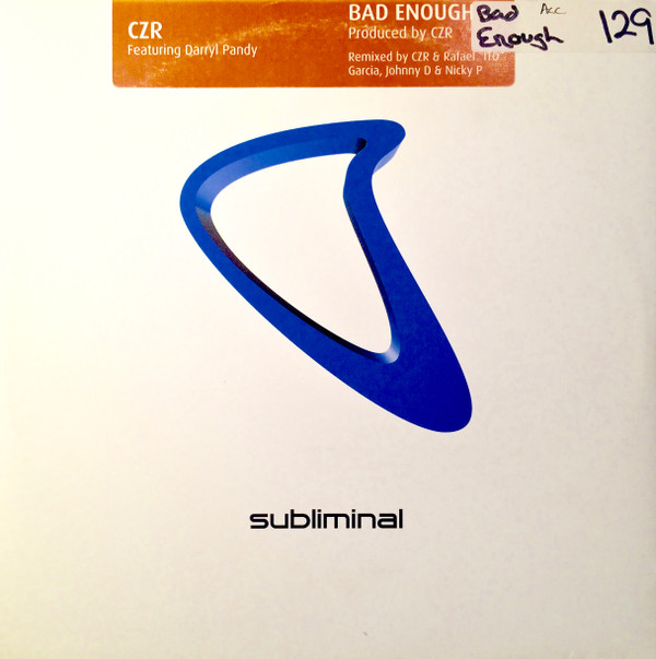 CZR  &  Darryl Pandy - Bad Enough | Subliminal (SUB 8)