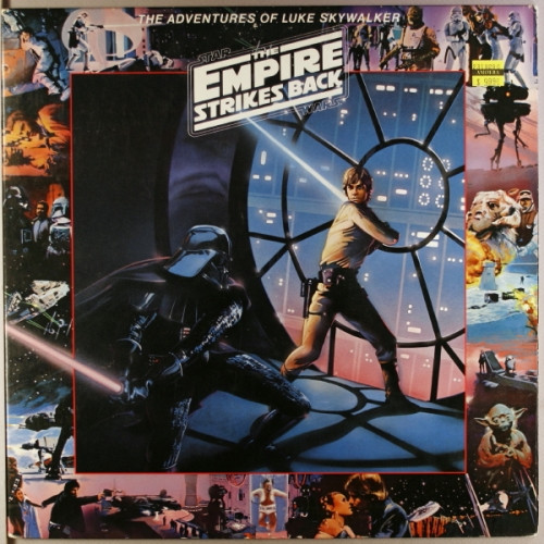 The Original Star Wars Cast With Narration By Malachi Throne - The Adventures Of Luke Skywalker: The Empire Strikes Back | RSO (RS-1-3081)