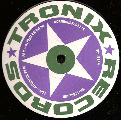 Dee Tree 9 - Complex | Tronix Records (Tronix 002) - 3