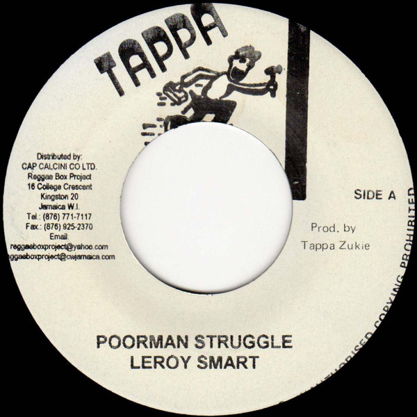 Leroy Smart - Poorman Struggle | Tappa Records (none)