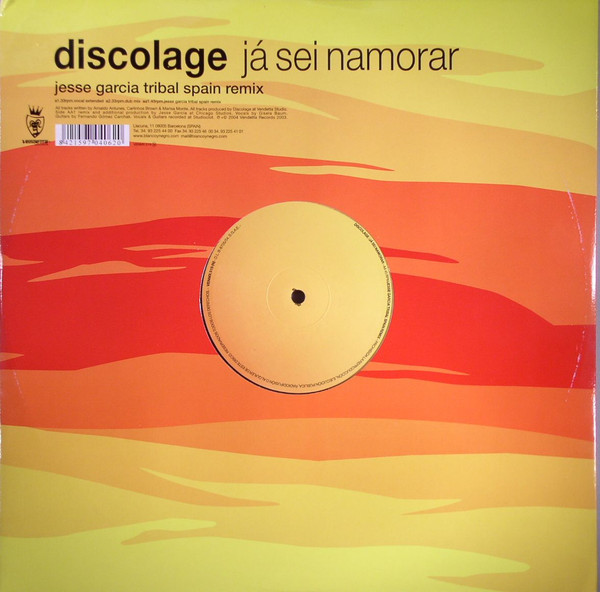 Discolage - Já Sei Namorar | Vendetta Records (VENMX 519) - main